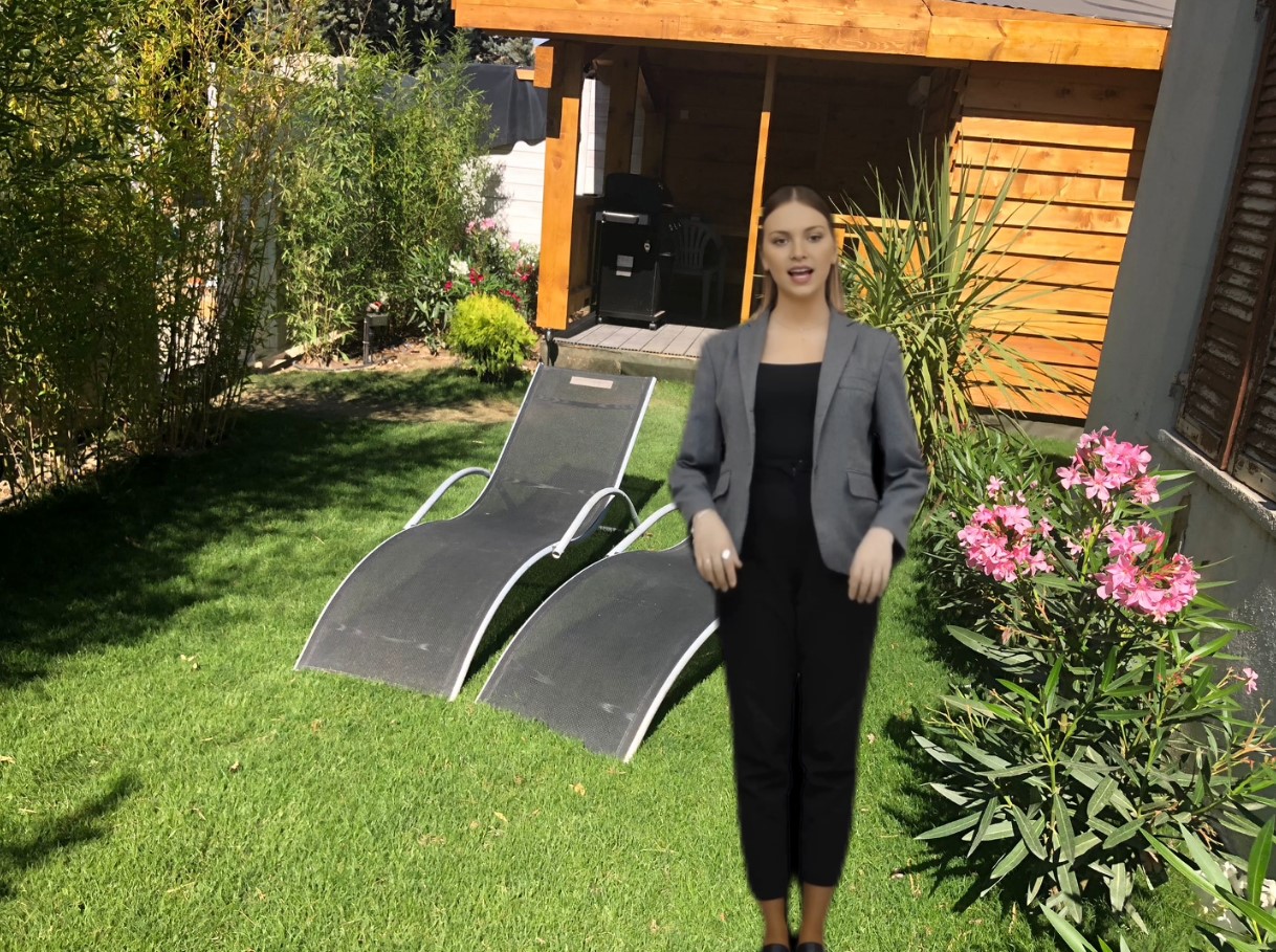 Gastheer presenteert een exclusief VIP-verblijf in de Provence met een warm welkomstbericht